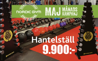 Egendesignat hantelställ från Nordic Gym