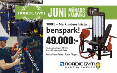 100FL Sittande/Liggande bensträck