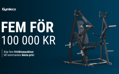 Bygg ett starkare gym – fem friviktsmaskiner för 100 000 kr