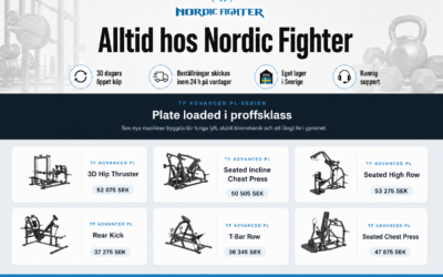 Nyhet: Plate loaded i proffsklass från Nordic Fighter